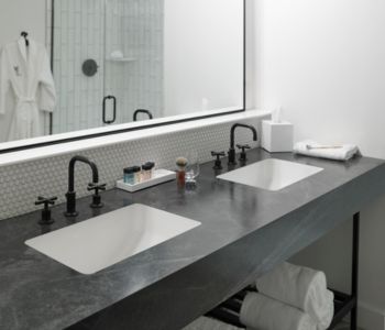 Jet Sequoia bathroom countertop
