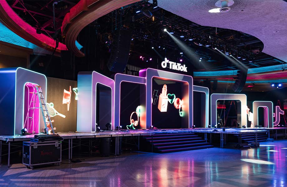 Escenario TikTok Awards 